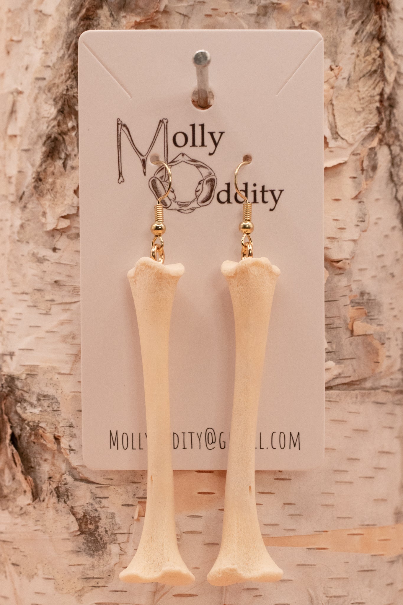 Long Bone Earrings