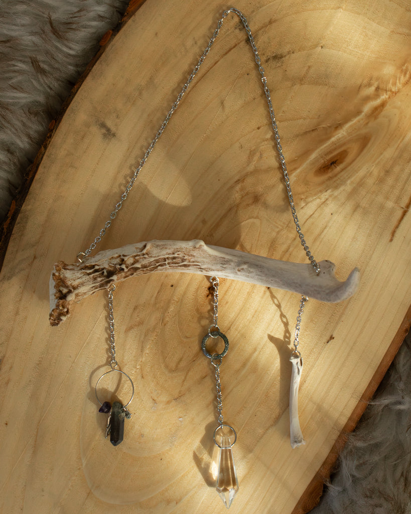 Small Deer Antler Suncatcher