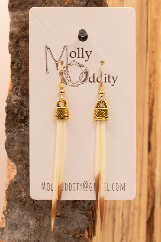 Simple Quill Earrings