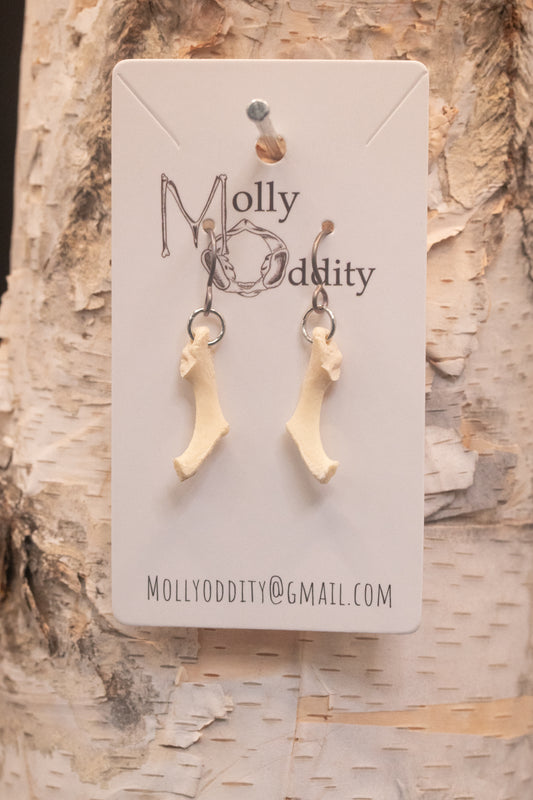 Small Bone Earrings