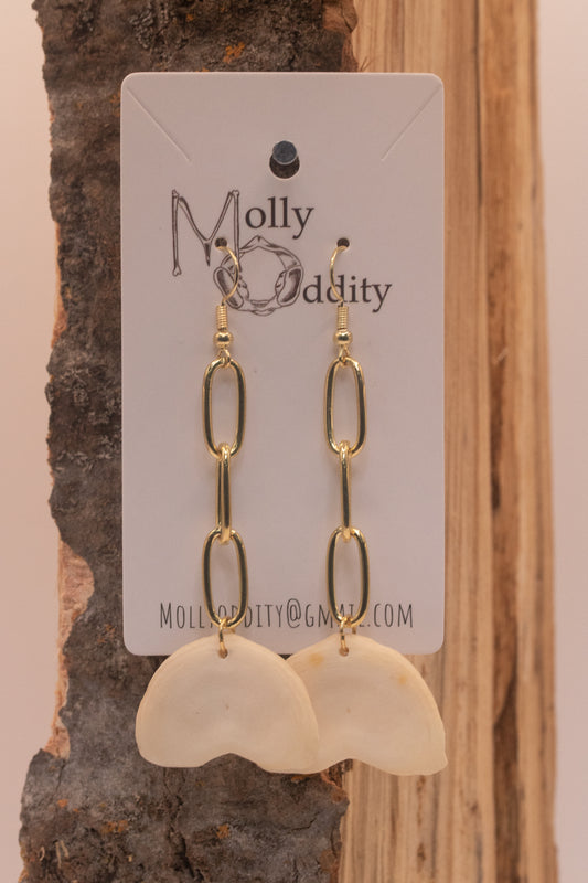 End Cap & Chain Earrings